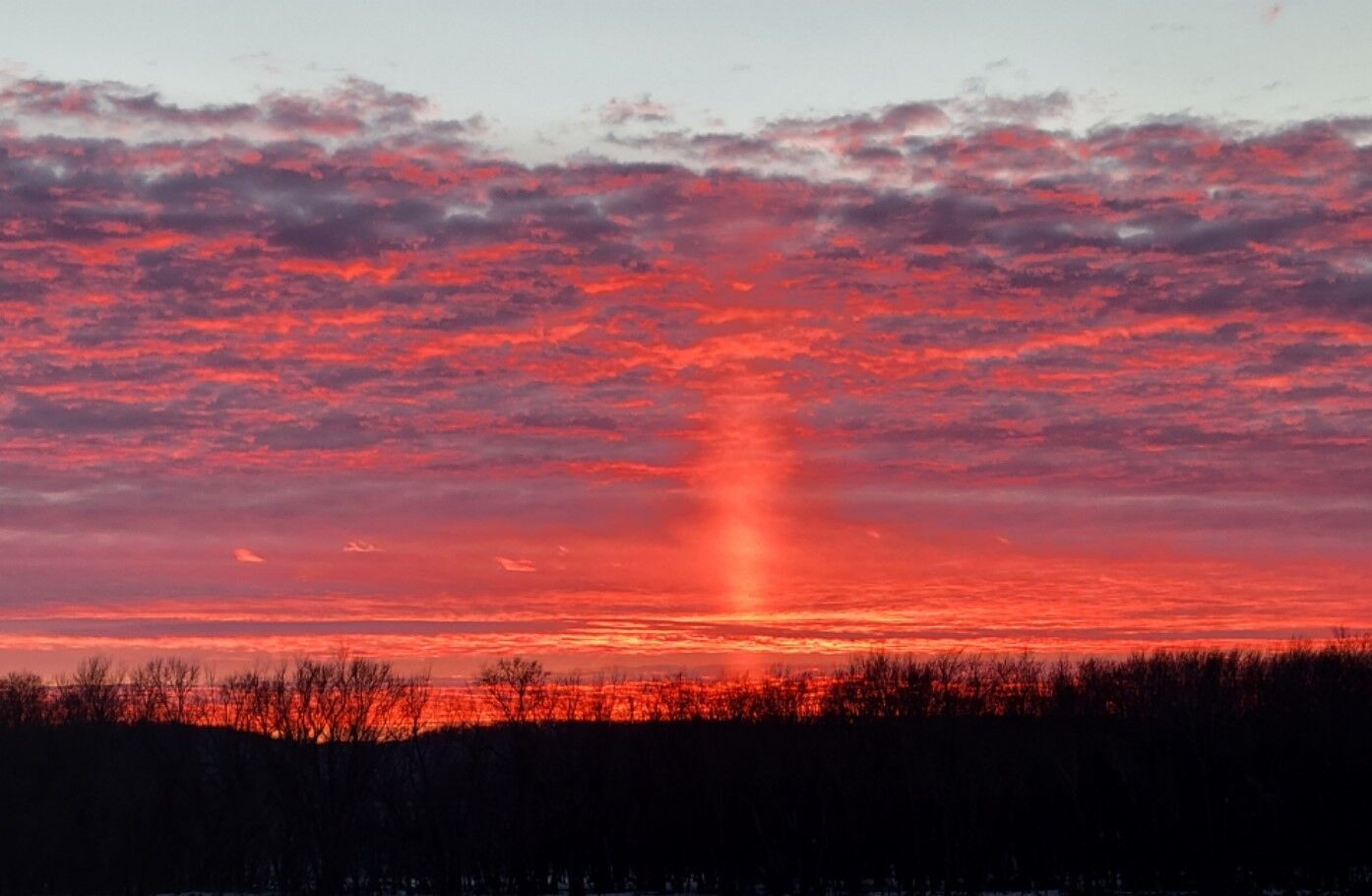Sunset glow